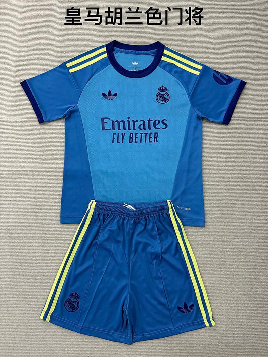 Real Madrid Portero Azul 2026/2027 - Camiseta de Fútbol
