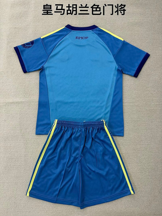 Real Madrid Portero Azul 2026/2027 - Camiseta de Fútbol