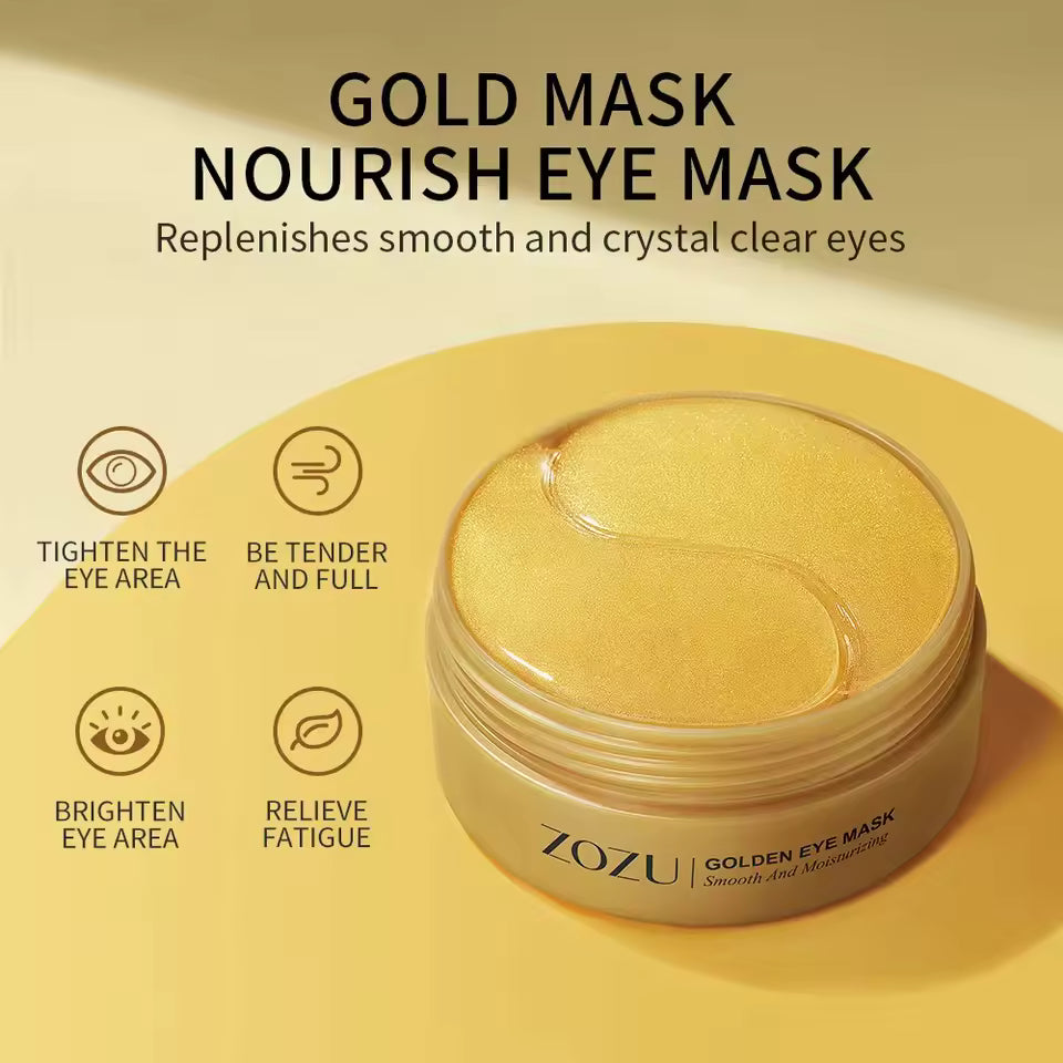 Parches de Ojos – Colágeno y Ácido Hialurónico | 60 uds (30 pares)